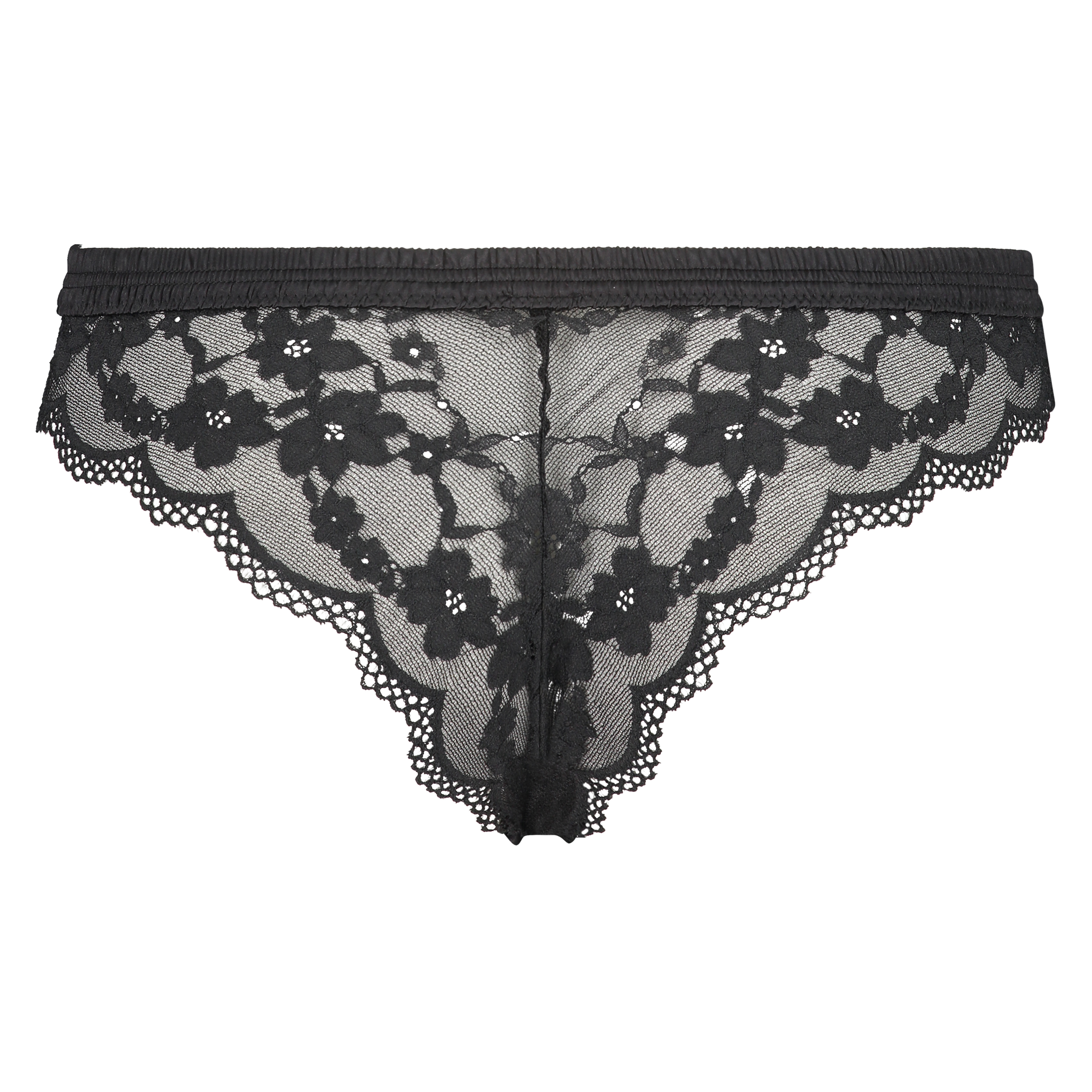 Iva high leg Brazilian, Black, main