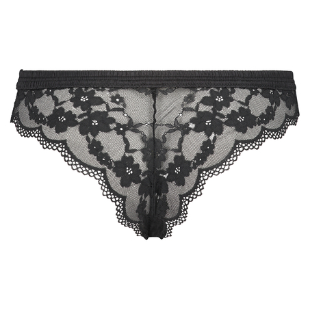 Iva high leg Brazilian, Black