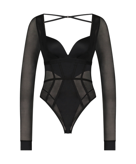 Roxy Bodysuit, Black