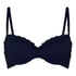 Lola Padded Underwired Bra, Blue