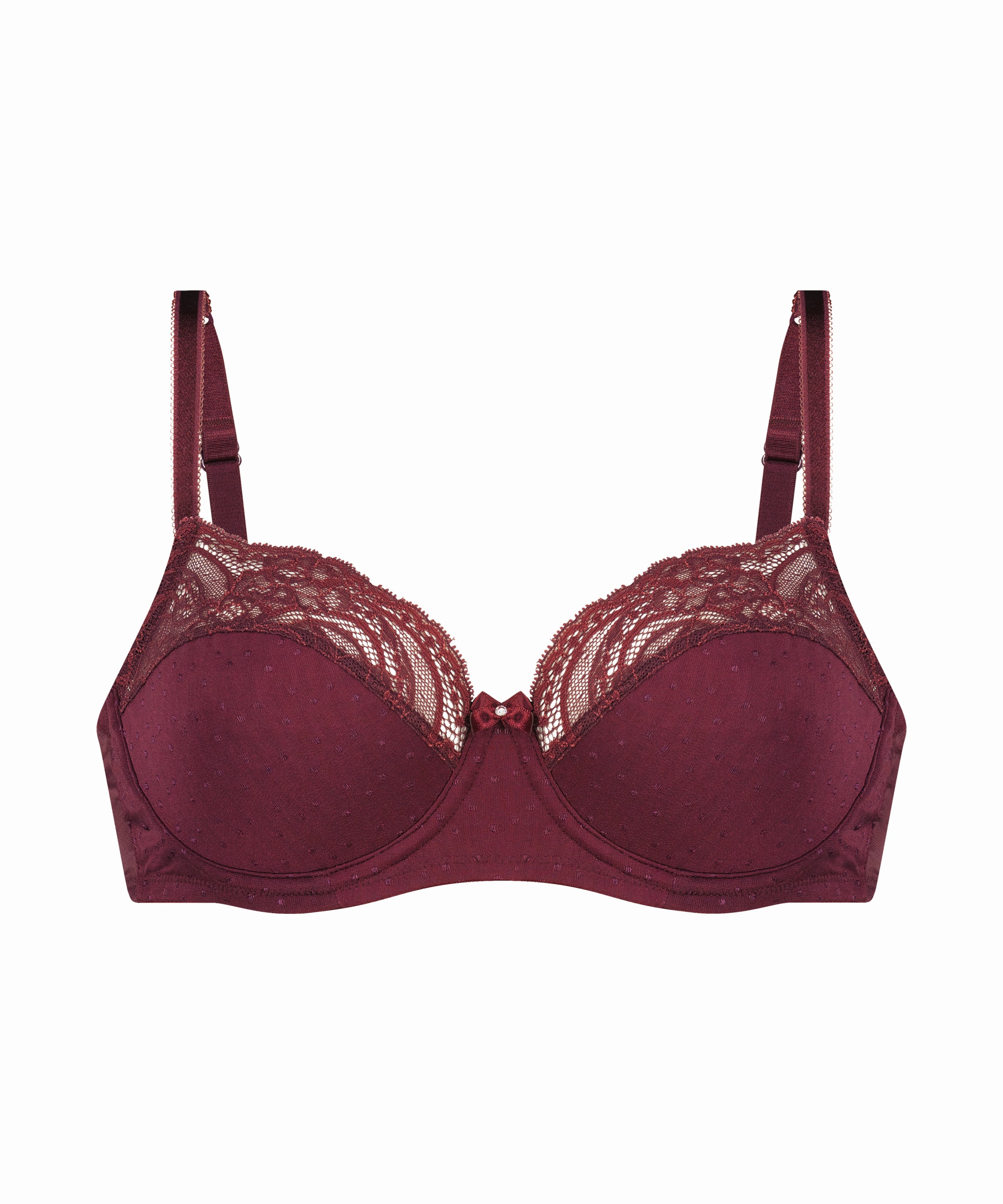 Sophie Non-Padded Underwired Bra, Purple, main