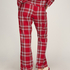 Flannel Pyjama Pants, Red