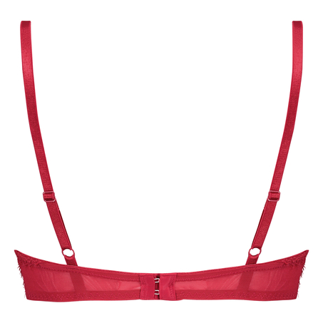 Valentina Padded Maximizer Underwired Bra, Red