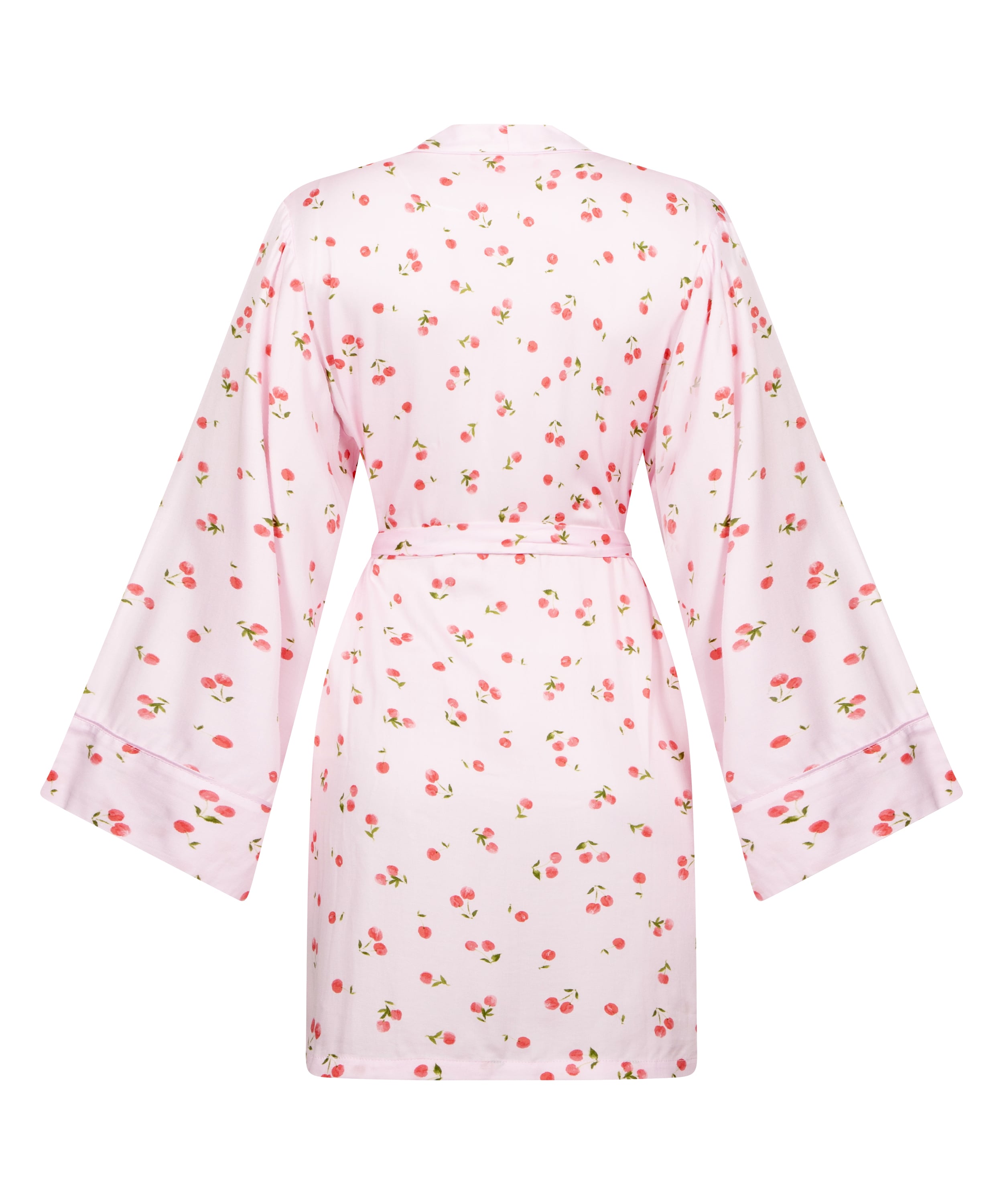 Satin Kimono, Pink, main
