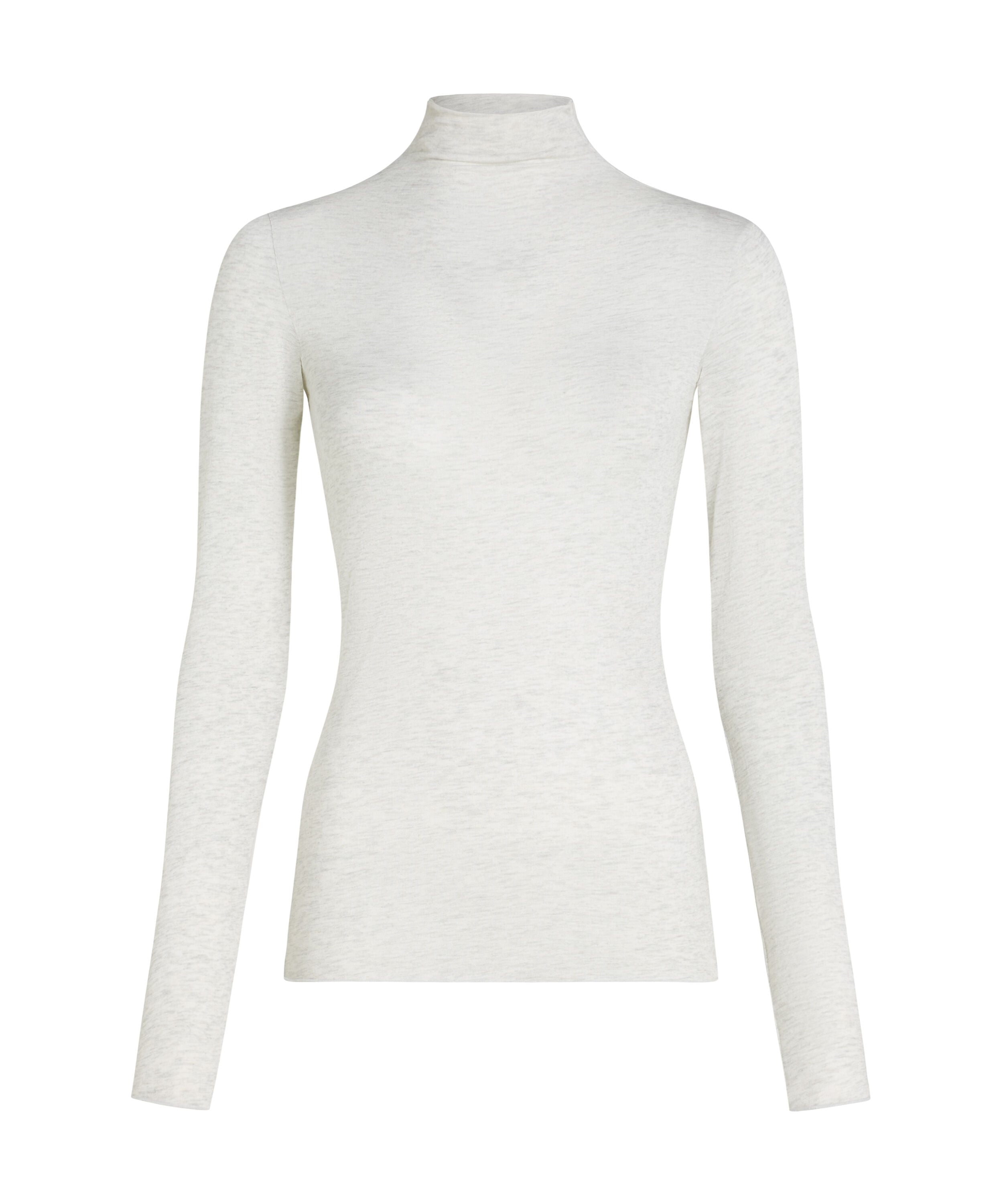 super soft Turtleneck Shirt with Cashmere, Gray