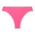 Crinkle High-Leg Bikini Bottoms, Pink