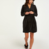 Velvet Bathrobe, Black