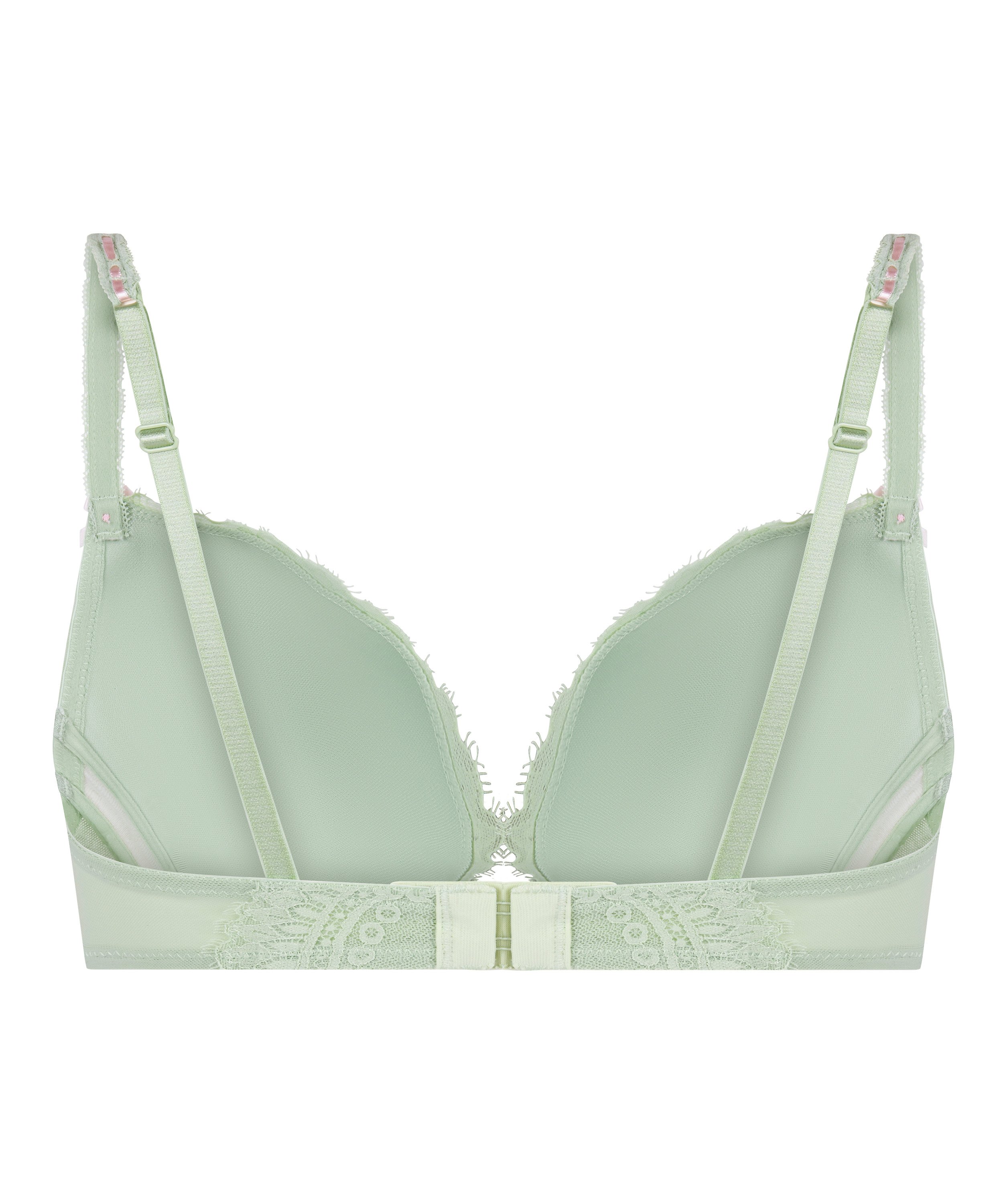 Dorothy Padded Underwired Bra, Green, main