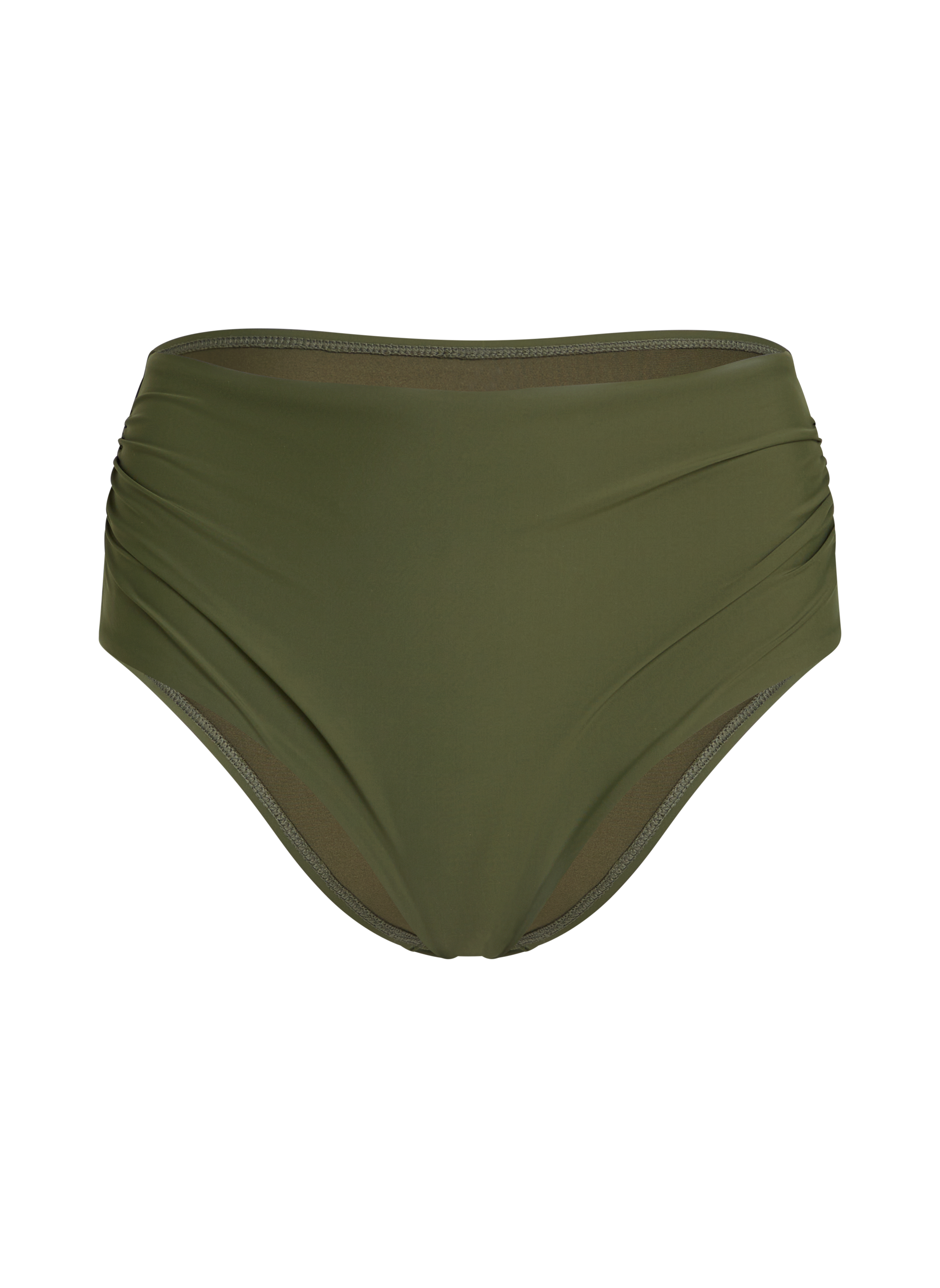 High Waisted Bikini Bottom Luna, Green, main