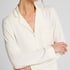 Essential Jersey Shirtdress, White