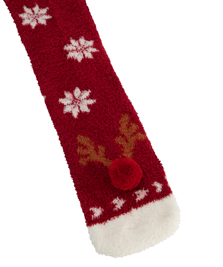 Christmas Cosy Socks, Red