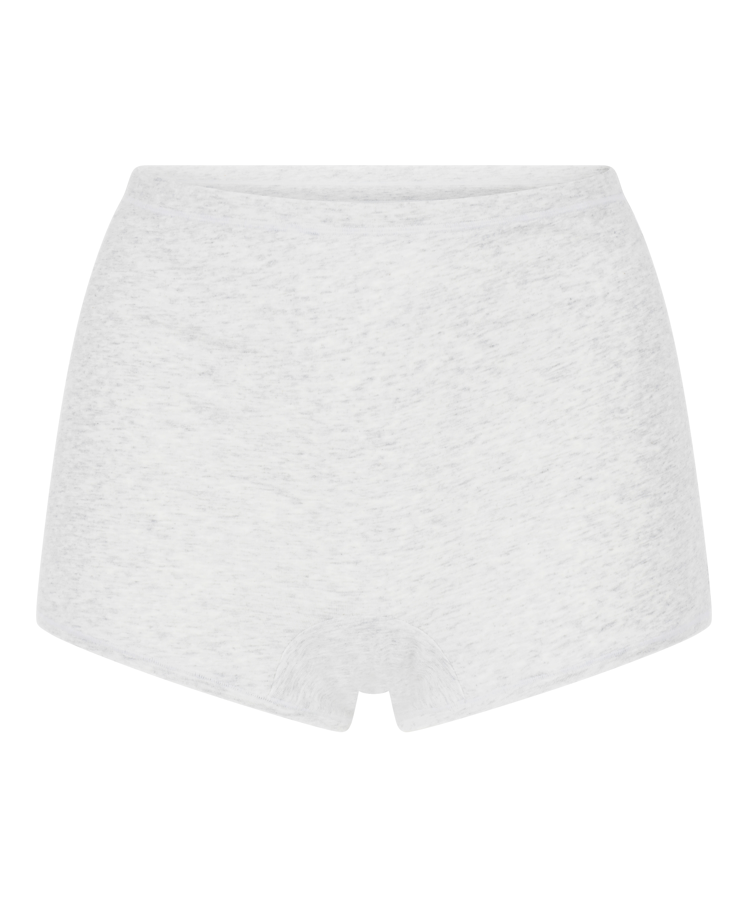 Boyshort Soft Cotton, Gray, main