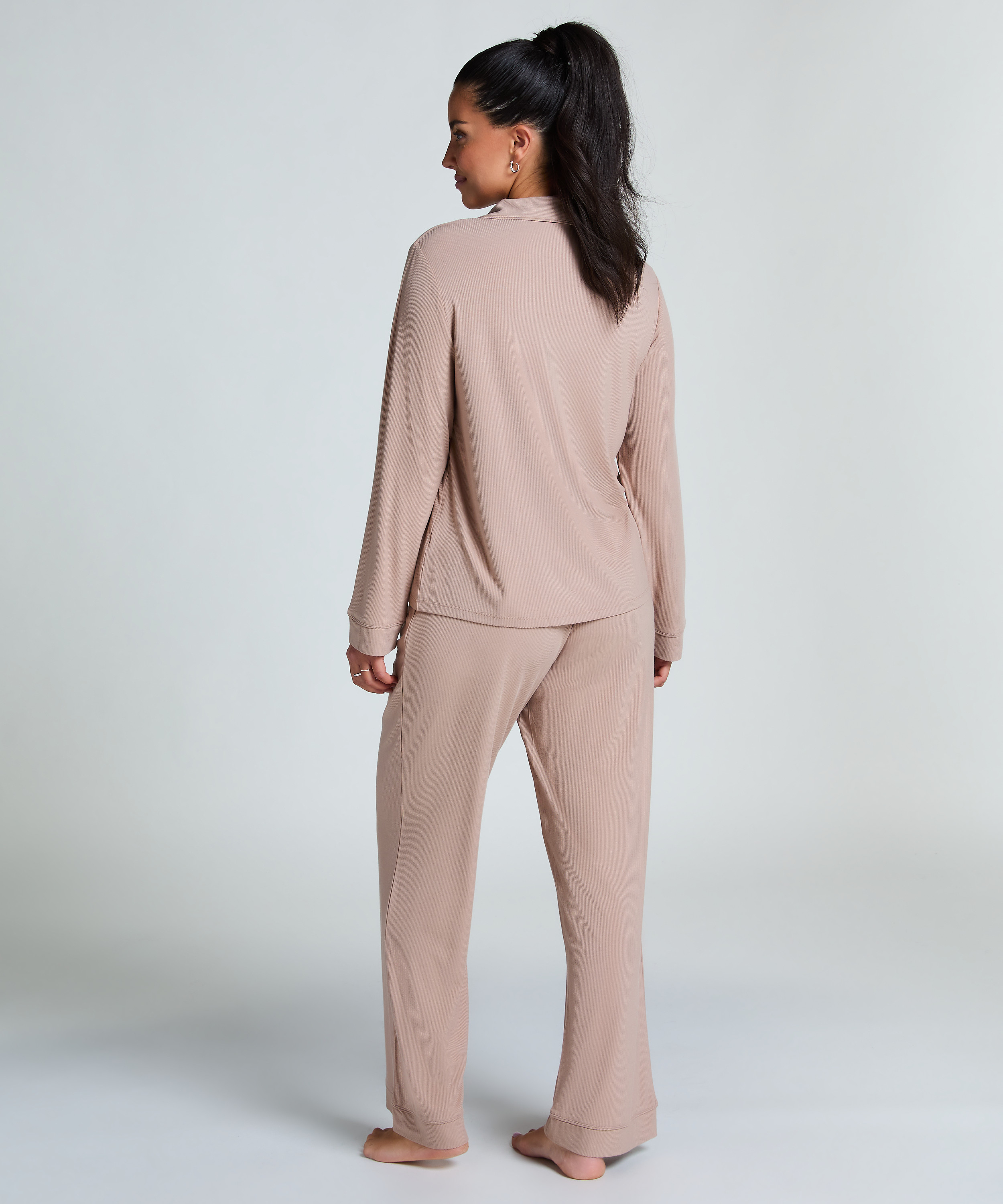 Jacket Rib Essential, Beige, main