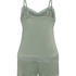 Velours Pyjama Set, Green
