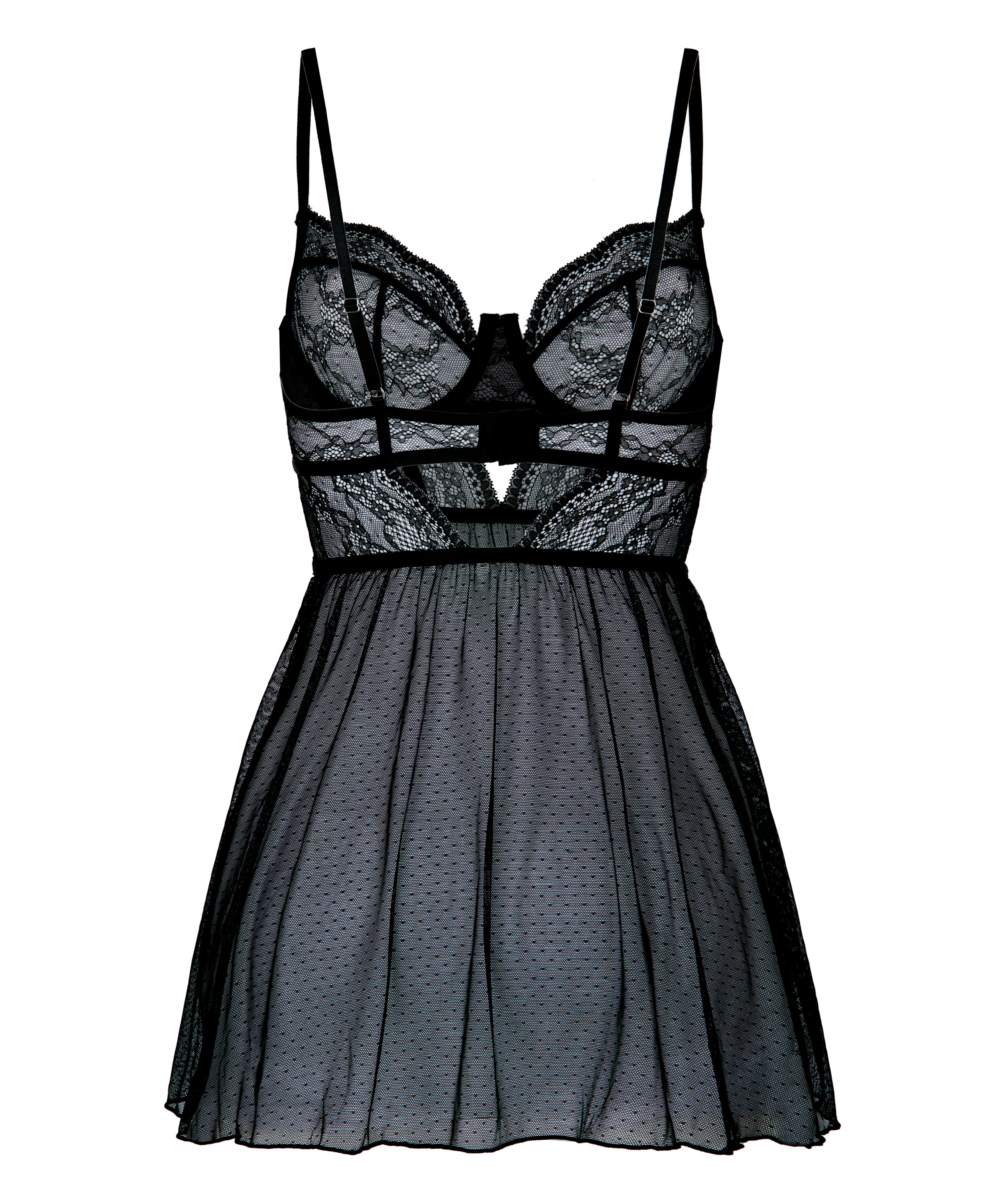 Isabelle Babydoll, Black, main