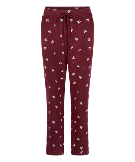 Essential Jersey Pants, Red