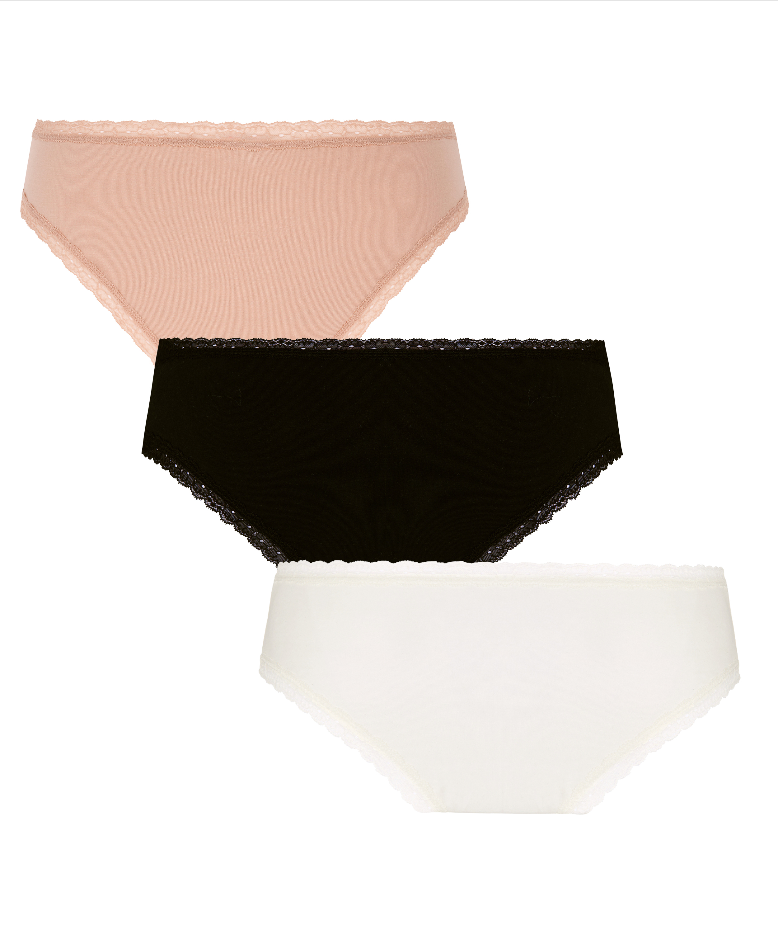 3-Pack Slip Georgia, Beige, main