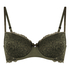 Marine Padded Underwired Bra, Green