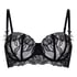 Beau Non-Padded Underwired Bra, Black