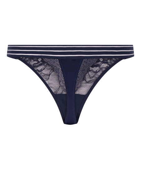 Highleg Tanga Sully, Blue