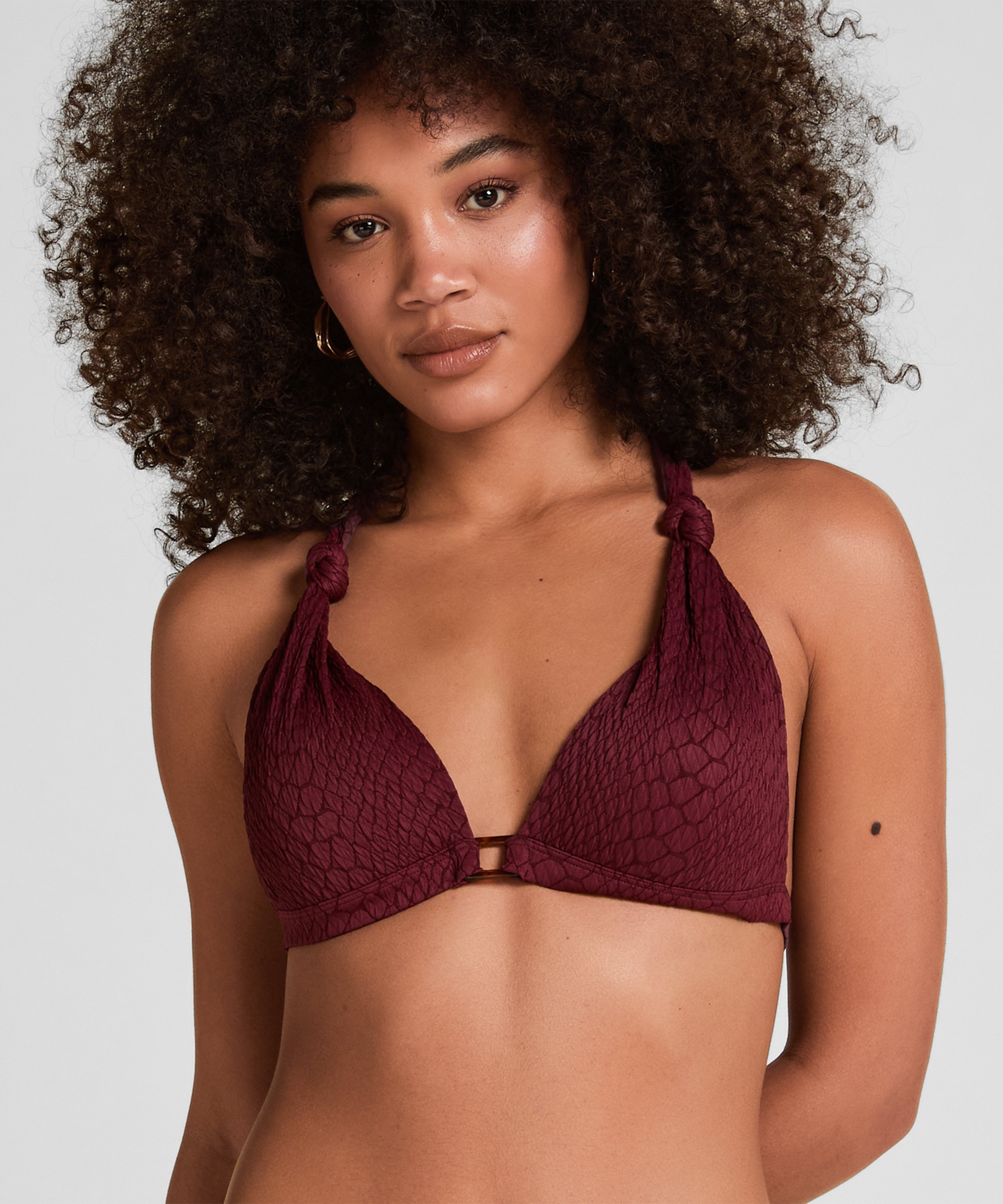 Triangle Bikini Top Aruba, Purple, main