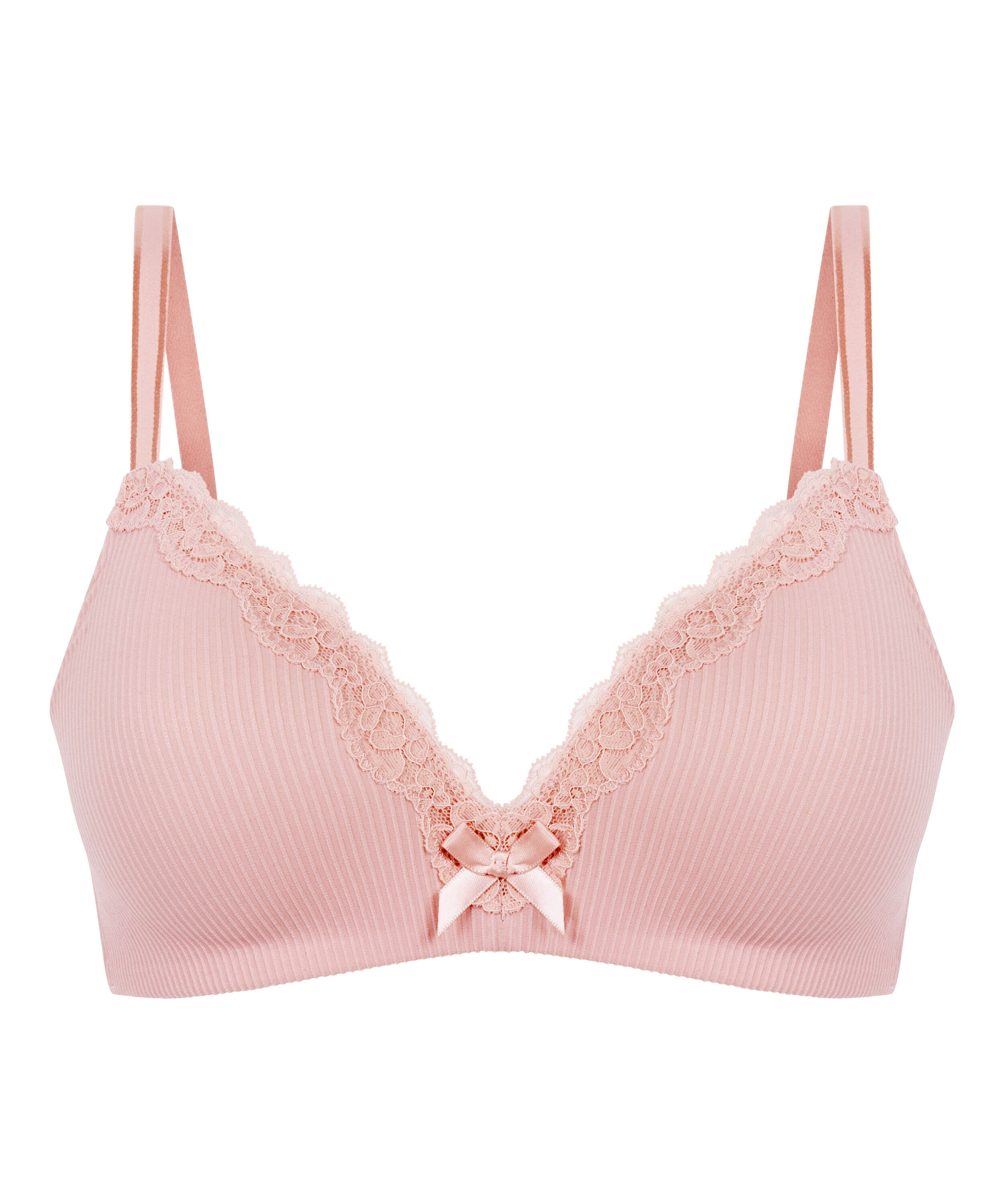 Lola Padded Non-Wired Bra, Pink