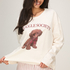 Pyjama Set Viscose, White