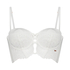Jamie Padded Underwired Strapless Bra, White