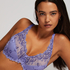 Diva Non-Padded Underwired Bra, Purple