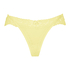 Elliena Extra Low V Thong, Yellow