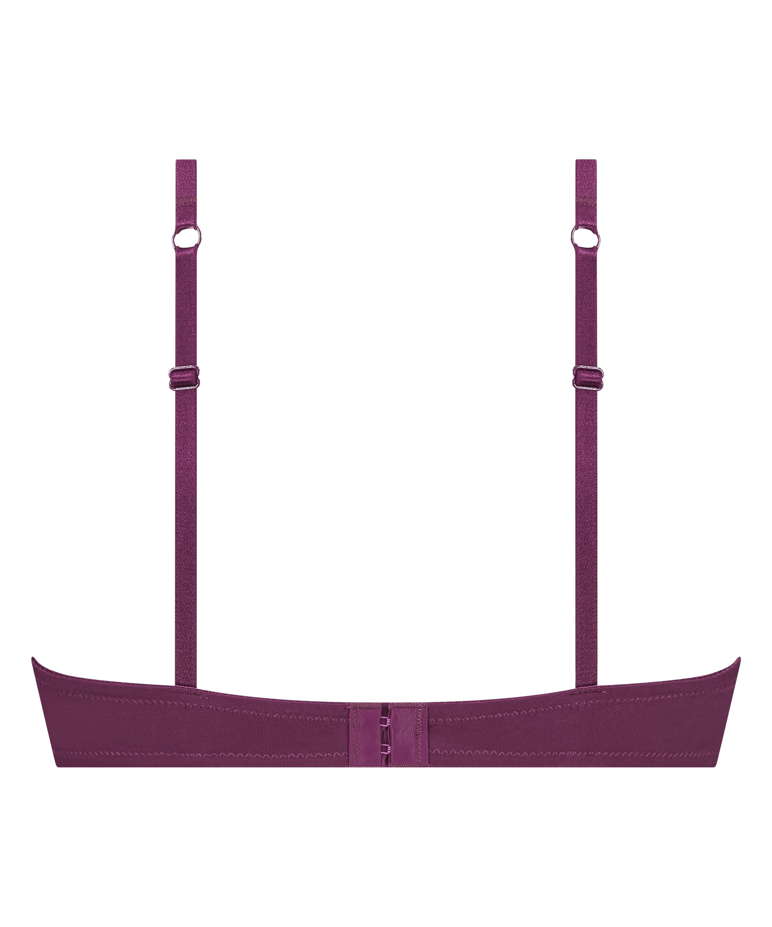 Lace & Shine Padded Underwired Bra, Purple, main