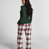 Cotton Pyjama Top, Green