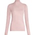 super soft Turtleneck shirt with Cashmere, Pink