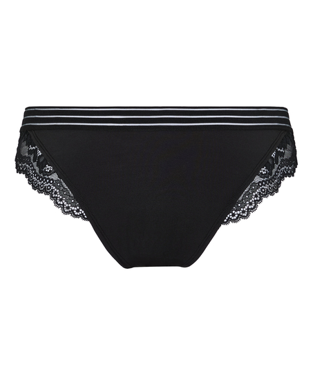 Silje Highleg Brazilian, Black