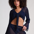 Beach Knit Top, Blue