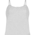 Pointelle Pyjama Top, Gray