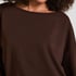 Boatneck Sweater Audrey, Brown