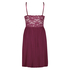 Nora Lace Slip Dress, Purple