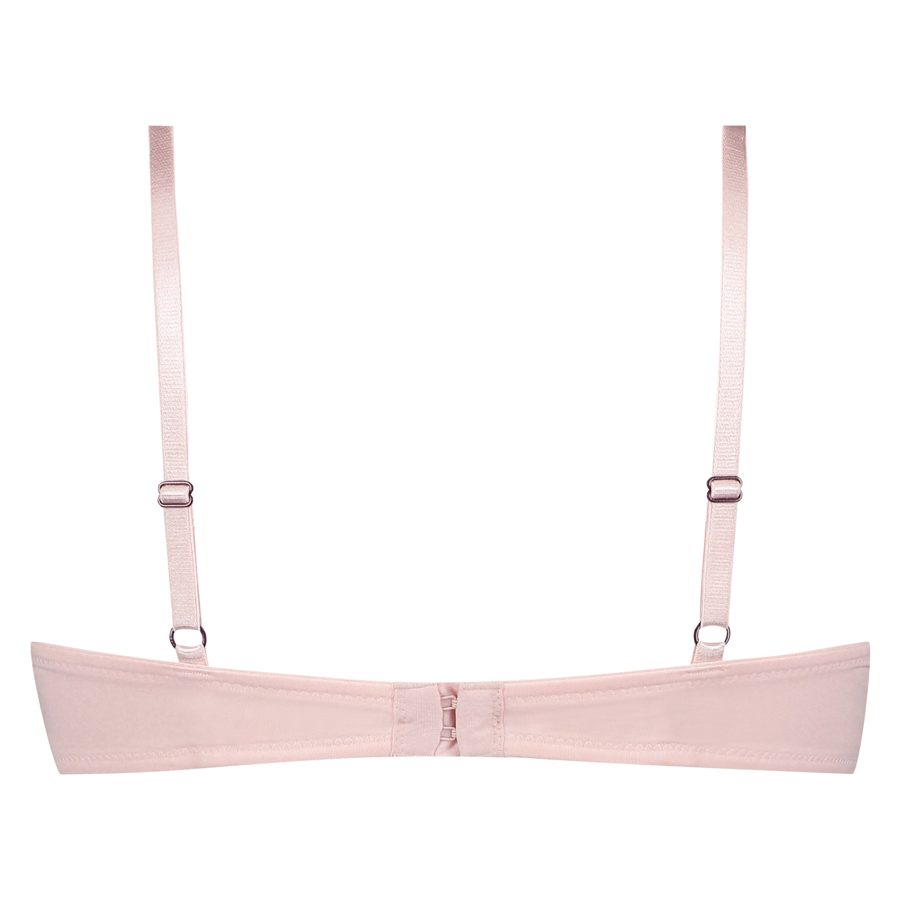 Plunge Padded Underwired Bra, Pink, main