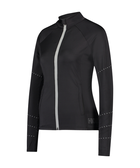 HKMX Run Baby Run Jacket, Black