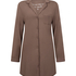 Essential Jersey Shirtdress, Brown