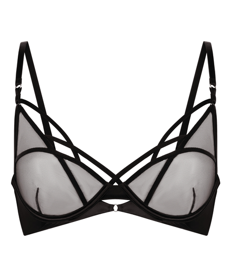 Jana Non-Padded Underwired Bra, Black