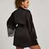 Satin Kimono, Black
