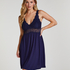 Nora Lace Slip Dress, Blue
