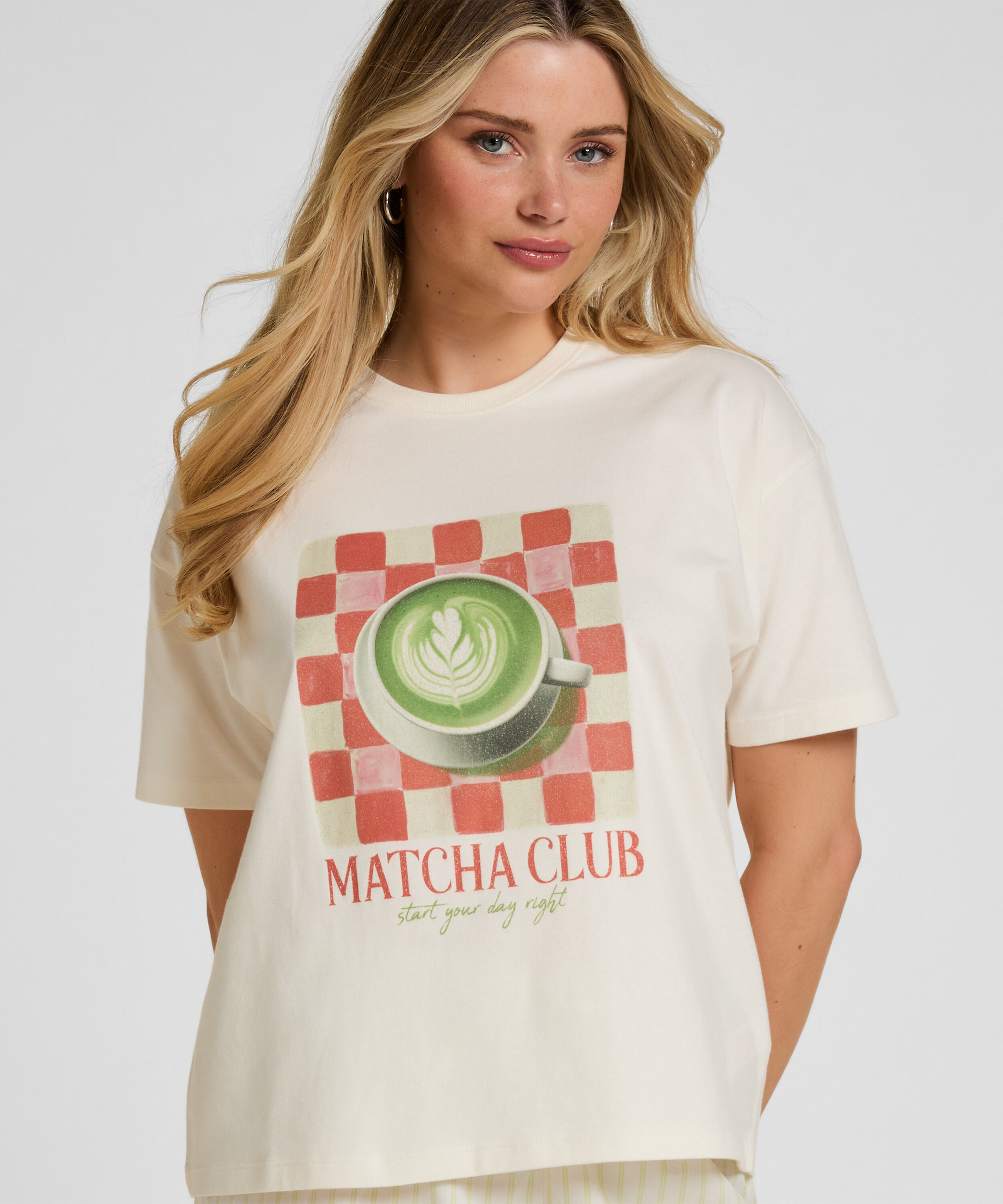 T-shirt with Print, White