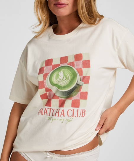 T-shirt with Print, White