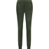 Tall Velours Jogging Bottoms, Green