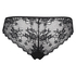 Invisible Lace Back Brazilian, Black