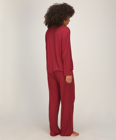 Essential Jersey Pants, Red