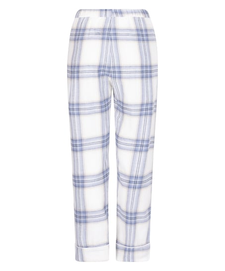 Flannel Pyjama Pants, Blue